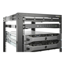 StarTech.com Carriles 1U de 19 pulgadas para Rack para Servidores con