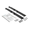 StarTech.com Carriles 1U de 19 pulgadas para Rack para Servidores con