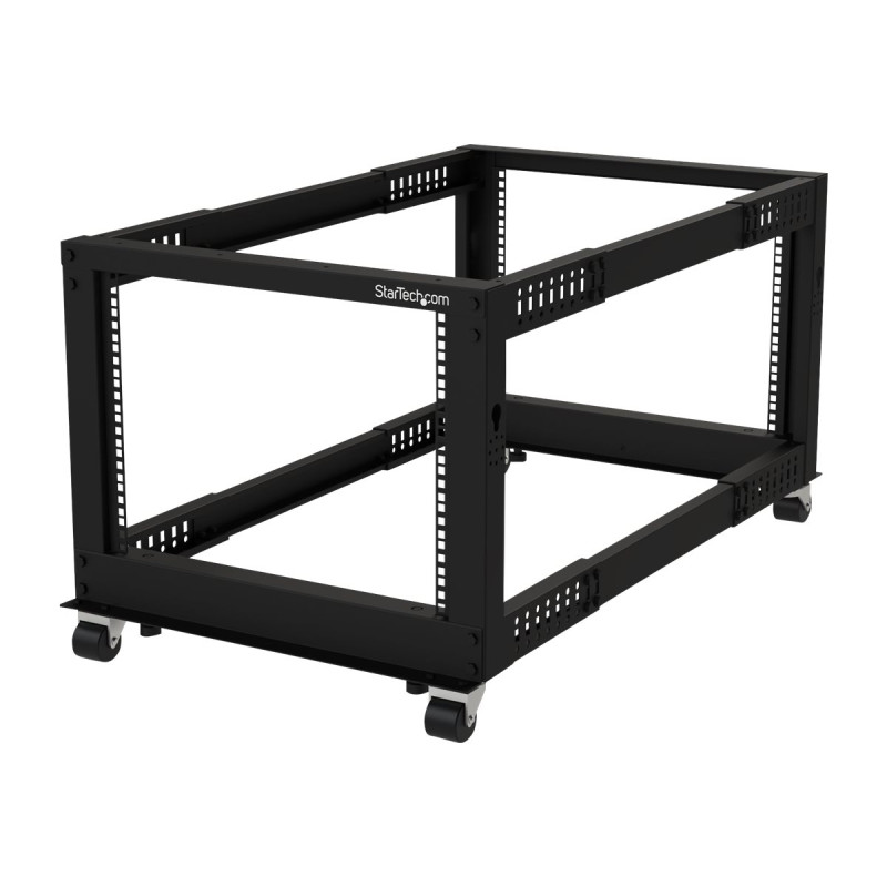StarTech.com Rack de Marco Abierto con Profundidad Ajustable de 4 Colu