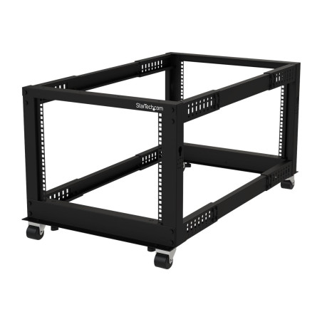 StarTech.com Rack de Marco Abierto con Profundidad Ajustable de 4 Colu