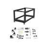 StarTech.com Rack de Marco Abierto con Profundidad Ajustable de 4 Colu