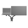 Montura de brazo para escritorio de monitor - se adapta a dos pantalla