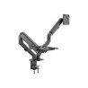 Montura de brazo para escritorio de monitor - se adapta a dos pantalla