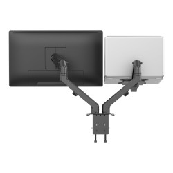 Montura de brazo para escritorio de monitor - se adapta a dos pantalla