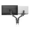 Montura de brazo para escritorio de monitor - se adapta a dos pantalla