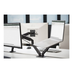Montura de brazo para escritorio de monitor - se adapta a dos pantalla
