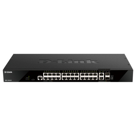 24 ports GE+2 10GE ports+2 SFP+Smar