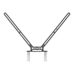 Logitech TV Mount For Video Bars - Montura para cámara - montaje debaj