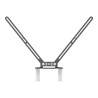 Logitech TV Mount For Video Bars - Montura para cámara - montaje debaj