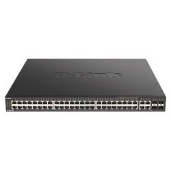 48-Port Gigabit PoE Managed Switch+4 Com