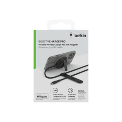 Belkin - Base de carga inalámbrica - 15 vatios - Fast Charge (magnétic
