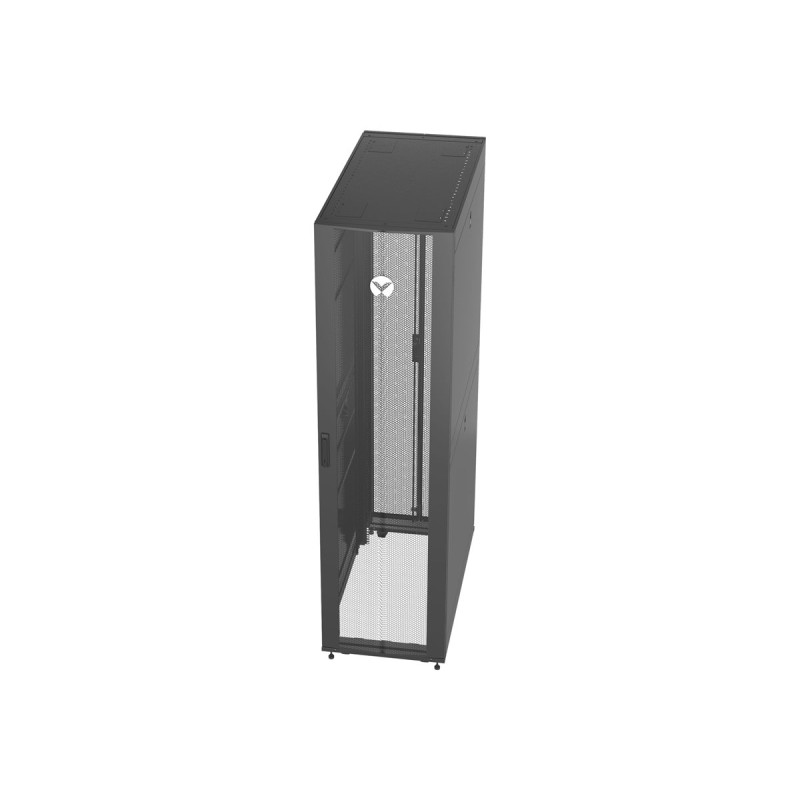 Vertiv VR - Rack armario - negro, RAL 7021 - 48U - 19"