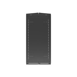 Vertiv VR - Rack armario - negro, RAL 7021 - 48U - 19"