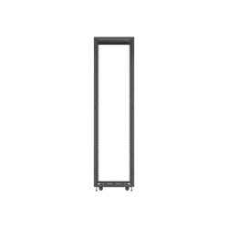 Vertiv VR - Rack armario - negro, RAL 7021 - 48U - 19"