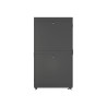 Vertiv VR - Rack armario - negro, RAL 7021 - 48U - 19"