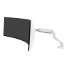 Hx Desk Monitor Arm With Hd Pivot White | APLIUM