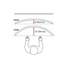 Hx Desk Monitor Arm With Hd Pivot White | APLIUM