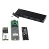 StarTech.com Caja Externa USB-C de 10Gbps a NVMe M.2 or SSD SATA M.2 -