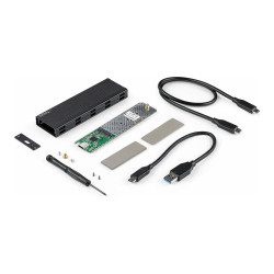 StarTech.com Caja Externa USB-C de 10Gbps a NVMe M.2 or SSD SATA M.2 -