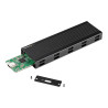 StarTech.com Caja Externa USB-C de 10Gbps a NVMe M.2 or SSD SATA M.2 -