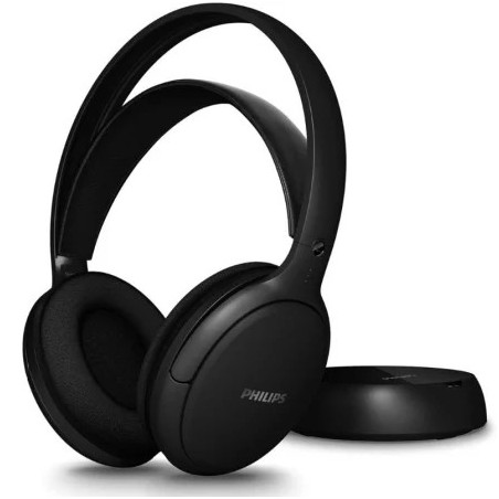 Auriculares Inalámbricos Philips SHC5200M2/ Jack 3.5/ Negros | APLIUM