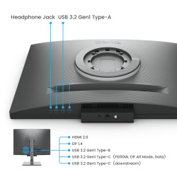 28.2 4K 3840X2560 3:2 400CDM2 HDMI Dp 3USB Usbc Mm Has | APLIUM