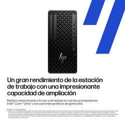 HP Z1 G1i U7265 32GB/1TB PC Spain - Spanish localization