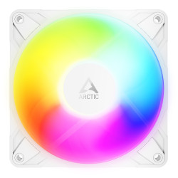 Pack de 3 Ventilador Arctic P12 Pro Reverse A-RGB/ 12cm/ Blanco