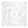 Pack de 3 Ventilador Arctic P12 Pro Reverse A-RGB/ 12cm/ Blanco