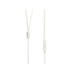 Auriculares Intrauditivos JBL Tune 110/ con Micrófono/ Jack 3.5/ Blanc