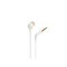 Auriculares Intrauditivos JBL Tune 110/ con Micrófono/ Jack 3.5/ Blanc