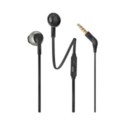 Auriculares Intrauditivos JBL Tune 205/ con Micrófono/ Jack 3.5/ Negro