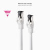 Cable de Red RJ45 SSTP Nanocable 10.20.2000-W Cat.8.1/ 50cm/ Blanco
