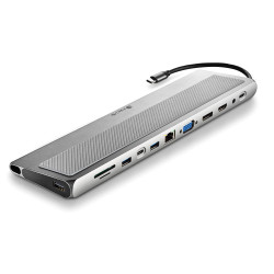 Docking USB Tipo-C NGS WonderDock 12 Pro/ 3xUSB/ 2xHDMI 4K/ | APLIUM