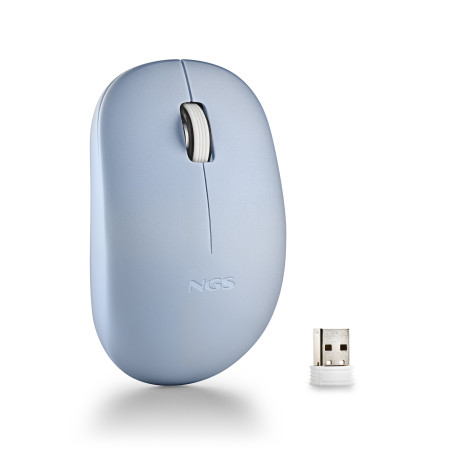 Ratón Inalámbrico NGS Fog Pro/ Hasta 1000 DPI