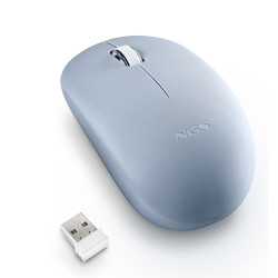 Ratón Inalámbrico NGS Fog Pro/ Hasta 1000 DPI
