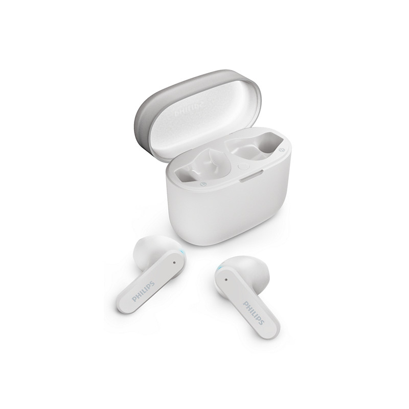 Auriculares Bluetooth Philips TAT2139WH con estuche de carga/ Autonomí