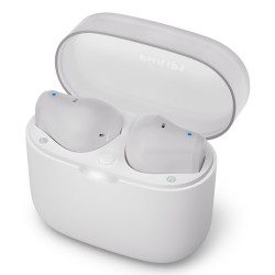 Auriculares Bluetooth Philips TAT2139WH con estuche de carga/ Autonomí