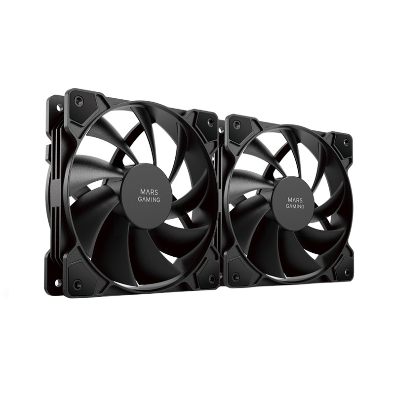 Pack 2 Ventiladores Mars Gaming MF-PROX2/ 12cm