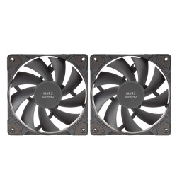 Pack 2 Ventiladores Mars Gaming MF-PROX2/ 12cm