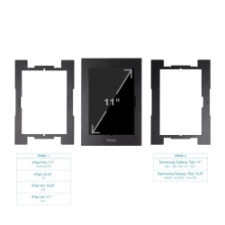 Marco Antirrobo para Tablet TooQ TQATTE2601-S-B/ Negro | APLIUM