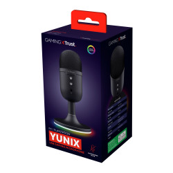 Trust GXT 234P Yunix Negro Micrófono de superficie para mesa | APLIUM
