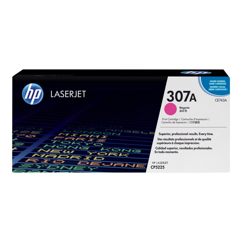 Toner Cartridge 307A Magenta CE743A HP Color LaserJet | APLIUM