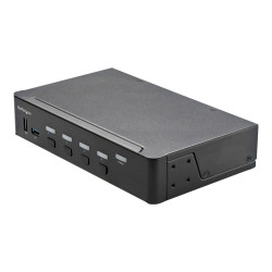 StarTech.com Switch Conmutador KVM de 4 Puertos HDMI 2.0 4K | APLIUM