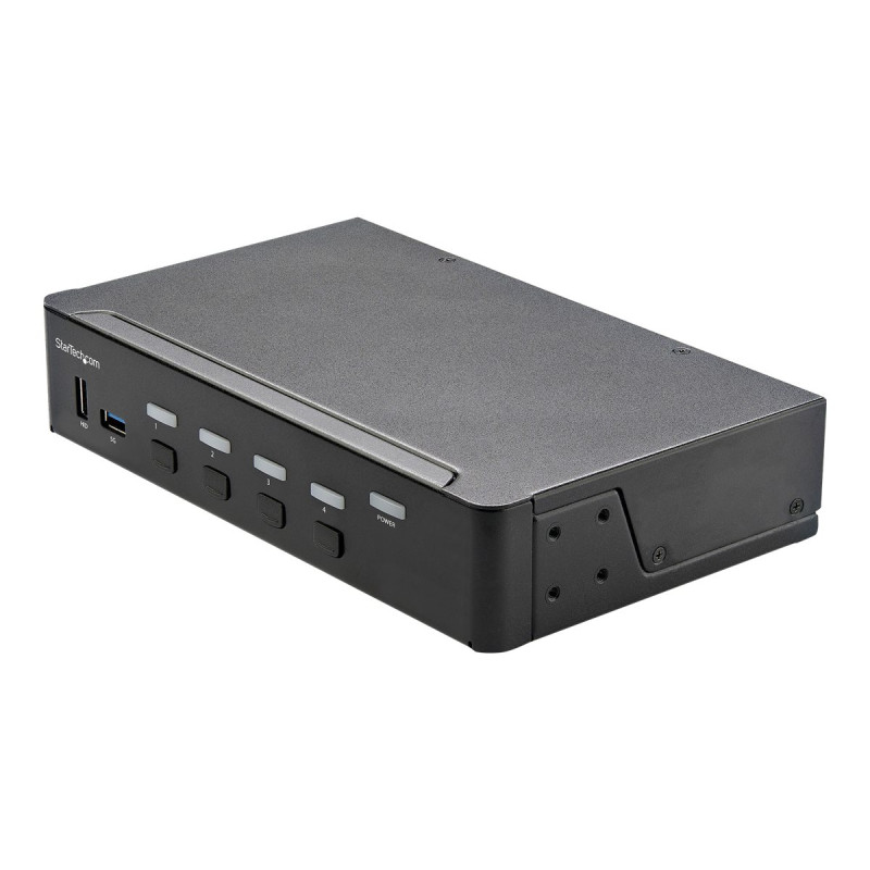 StarTech.com Switch Conmutador KVM de 4 Puertos HDMI 2.0 4K | APLIUM