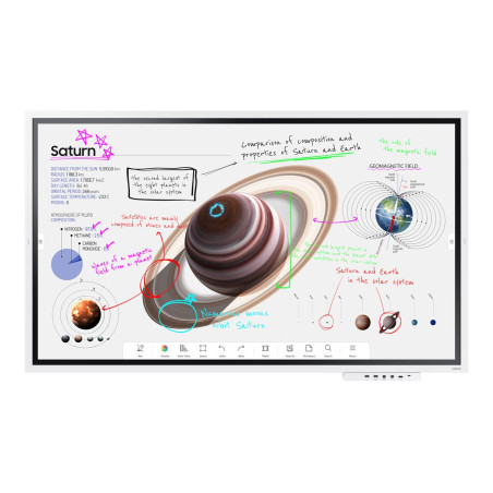 Samsung Flip Pro WM65B - 65" Clase diagonal (64.5" visible) - WMB Seri