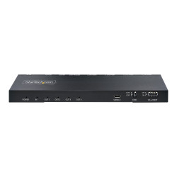 StarTech.com Splitter HDMI de 4 Puertos, 4K 60Hz, Escalador Incorporad