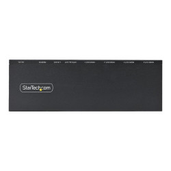 StarTech.com Splitter HDMI de 4 Puertos, 4K 60Hz, Escalador Incorporad