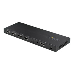 StarTech.com Splitter HDMI de 4 Puertos, 4K 60Hz, Escalador Incorporad
