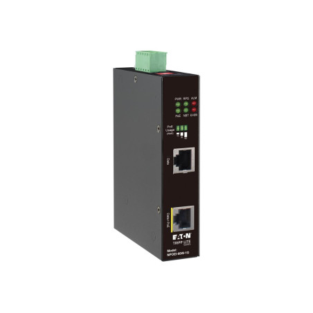 Eaton Tripp Lite Series Industrial Gigabit Ethernet PoE injector, 60W